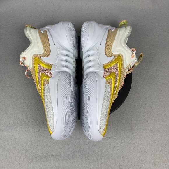 Nike Cosmic Unity 2 Basketball Shoe Gray Orange Size 10.5 DH1537-101 NWOB - Picture 7 of 10